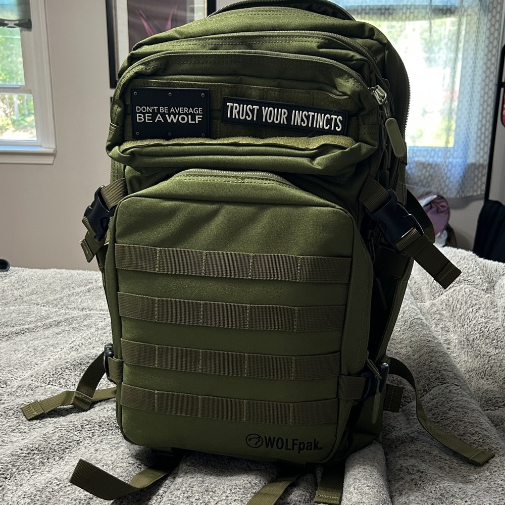 WOLFpak Green Tactical Backpack